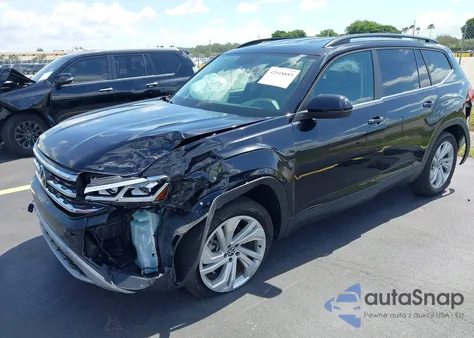 2021 Volkswagen Atlas 3.6L V6 Se W/Technology from USA, damaged, VIN 1V2WR2CA1MC607768